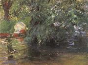 John Singer Sargent A Backwater Calcot Mill Near Reading oil painting picture wholesale